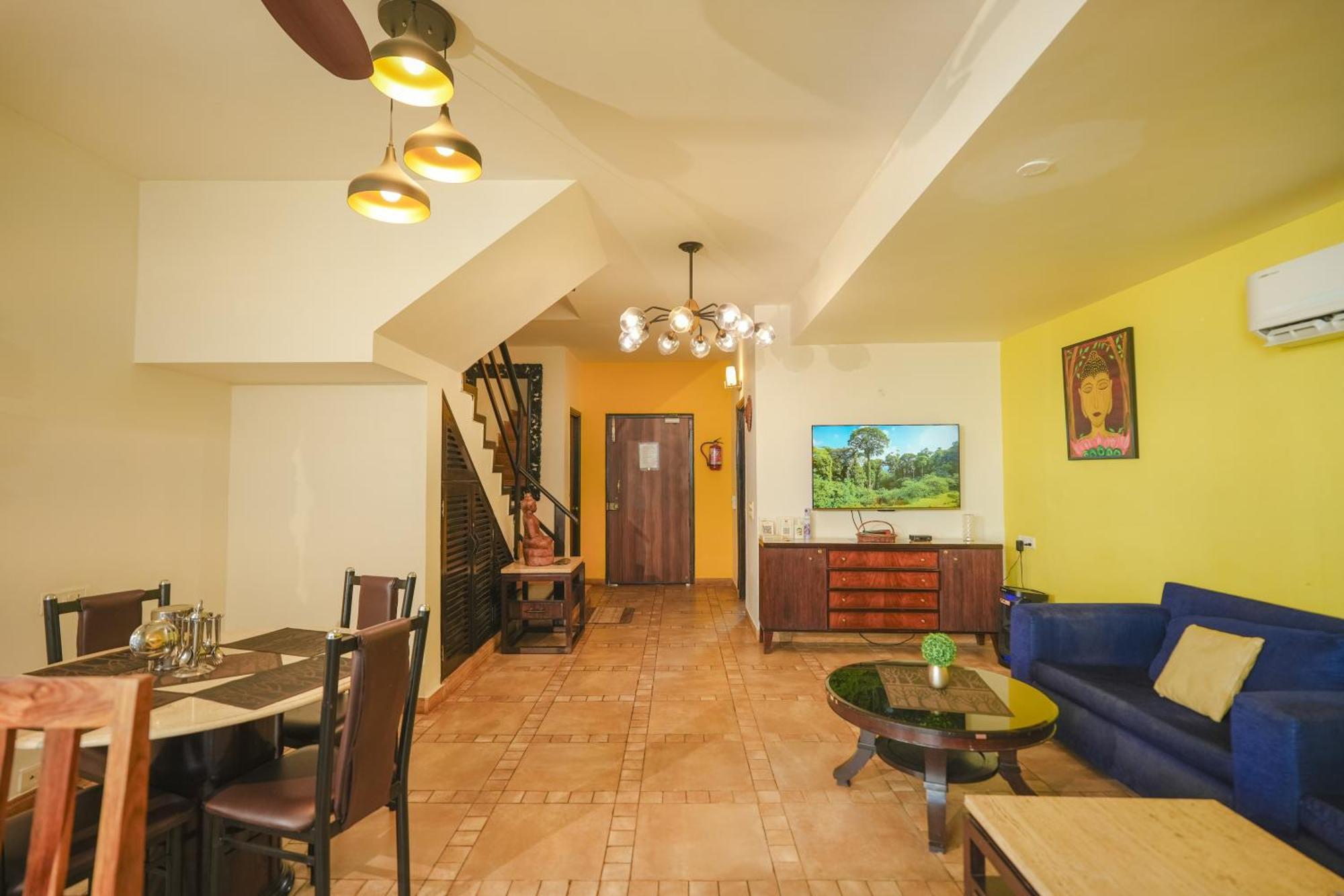 Villa M - Jia 3- 3Bhk In Candolim, Pool Facing, Near Beach, Breakfast Included Exterior foto